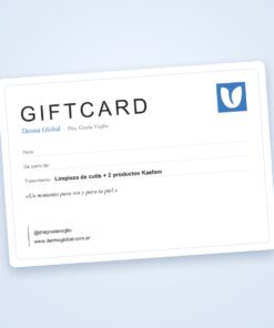 Gift card de Derma Global: limpieza de cutis y 2 productos Kaefam